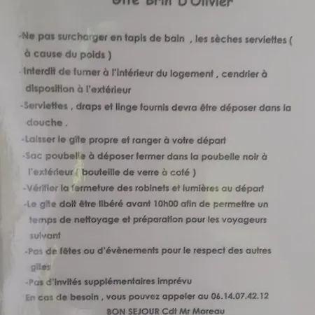 Apartment Brin D'olivier 2 3 Lits Bougneau